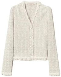 Twinset - Jacquard Lurex Jacket - Lyst