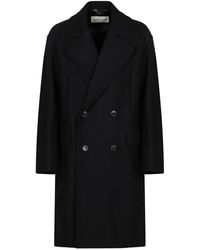 Dries Van Noten - Jassen ,Zwart ,Wol Racos Coat - Lyst