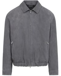 Brunello Cucinelli - Country Suede Bovenkleding Jas - Lyst