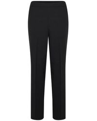 Kaffe - Straight Trousers - Lyst