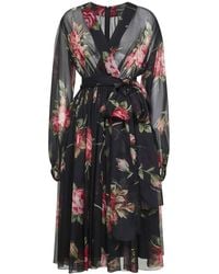 Dolce & Gabbana - Wrap Dresses - Lyst