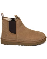 UGG - Schoenen ,Bruin ,Suède Neumel Chelsea Boot - Lyst