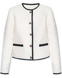 Anine Bing - Jassen ,Wit ,Wol Logan Jacket - Lyst