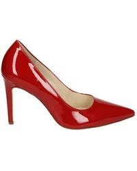 Högl - Schoenen ,Rood ,Rode Pumps Met Rubberen Zool - Lyst