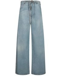 MSGM - Wide Jeans - Lyst