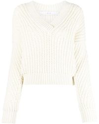 IRO - V-Neck Knitwear - Lyst