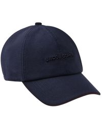 Jacob Cohen - Accessoires ,Blauw ,Wol Baseball Cap S4398 Y98 - Lyst