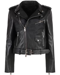 Pinko - Leather Jackets - Lyst