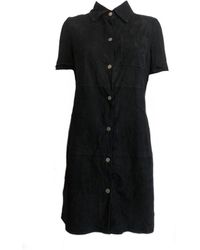 Onstage Suede Jurk - Zwart