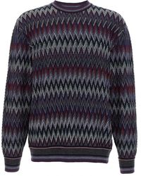 Missoni - Round-Neck Knitwear - Lyst
