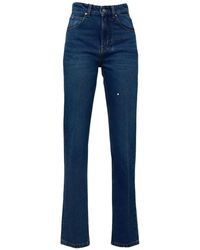 Victoria Beckham - Straight Fit Jeans - Lyst