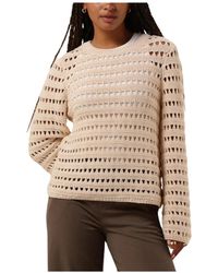 Modström - Truien & Vesten ,Kolbymd O-Neck Trui - Lyst