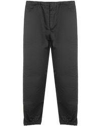 Jil Sander - Broeken ,Zwart ,Katoen Katoenmix Poplin Broek - Lyst