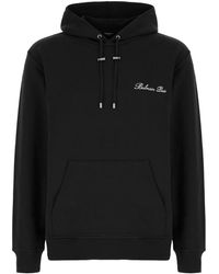 Balmain - Hoodies & Sweatvesten ,Zwart ,Katoen Stijlvolle Sweatshirts Voor Een Trendy Look - Lyst