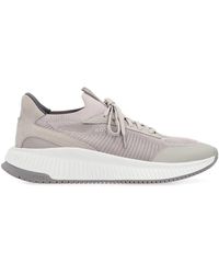HUGO - Sneaker Mit Wildledereinsätzen - Lyst