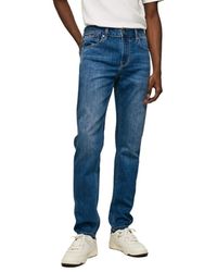 Pepe Jeans Slim Fit Jeans - - Heren - Blauw