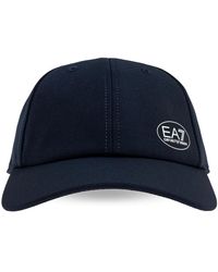 EA7 - Accessoires ,Blauw ,Katoen Golf Pro Baseball Cap - Lyst