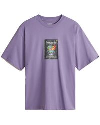 Vans - Tops ,Paars ,Katoen Paperback Writer Korte Mouw T-Shirt - Lyst