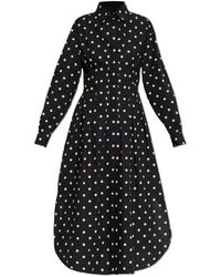 Moschino - Jurk Met Stippenpatroon - Lyst
