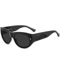 DSquared² - Icon 0028/S Zonnebril - Lyst