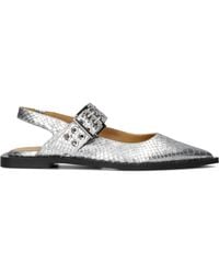 Toral - Schoenen ,Grijs ,Zilveren Slingback Schoenen Voor - Lyst
