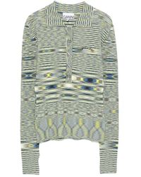 Ganni - Round-Neck Knitwear - Lyst