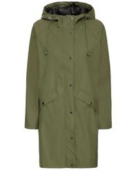 Ichi - Single-Breasted Coats - Lyst