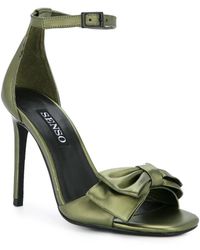 Senso - Schoenen ,Groen ,Leer Ursa Heeled Sandal - Lyst