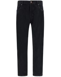 Saint Laurent - Straight Fit Jeans - Lyst