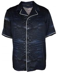 Roberto Cavalli - Caiman Print Shirt - Lyst