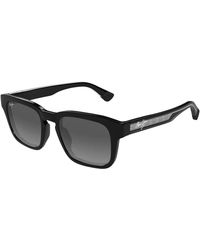 Maui Jim - Schwarze graue sonnenbrille stilvoll alltagsgebrauch - Lyst