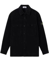 Stone Island - 800-Weight Katoenen Corduroy Overshirt - Lyst