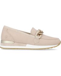 Remonte - Schoenen ,Roze ,Suède Roze Sneakers Voor Vrouwen - Lyst