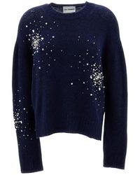 Des Phemmes - Rundhals-Pullover - Lyst