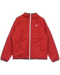 Nike - Therma Fit Legacy Reversible Hooded Jacket Down Jacket - Lyst
