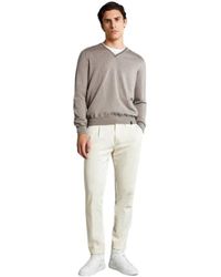Fay - V-Neck Knitwear - Lyst