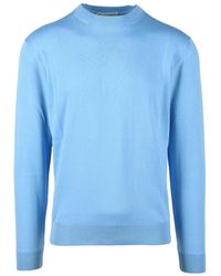 FILIPPO DE LAURENTIIS - Round-Neck Knitwear - Lyst