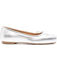 Aeyde - Gabriella Laminated Nappa Leather Loafer - Lyst