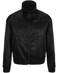 Saint Laurent - Monogramm teddy jacke mit frontreißverschluss - Lyst