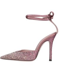 Gedebe - Schoenen ,Roze ,Satijn Met Hak Roze - Lyst