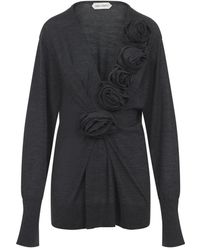 Alberta Ferretti - V-Neck Knitwear - Lyst