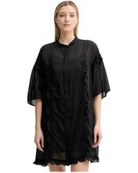 Isabelle Blanche - Jurk Met Ruches - Lyst