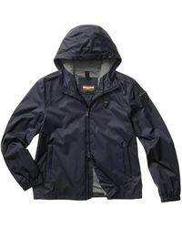 Blauer - Jassen ,Blauw ,Katoen Hooded Jacket Cotton Lining Carruth - Lyst
