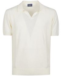 Drumohr - Tops ,Wit T-Shirts En Polo's Wit - Lyst