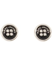 Marc Jacobs - Messing Knopf Ohrstecker - Lyst