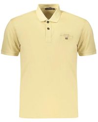 Napapijri - Tops ,Katoen Elbas Polo Shirt Van Jersey Met Korte Mouwen - Lyst