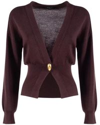Nenette - Gevormde Gebreide Vest - Lyst