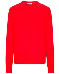 Jil Sander - Round-Neck Knitwear - Lyst