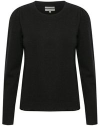 Part Two - Classico maglione in cashmere nero - Lyst