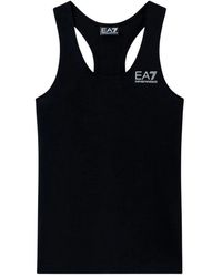 EA7 - Sleeveless Tops - Lyst